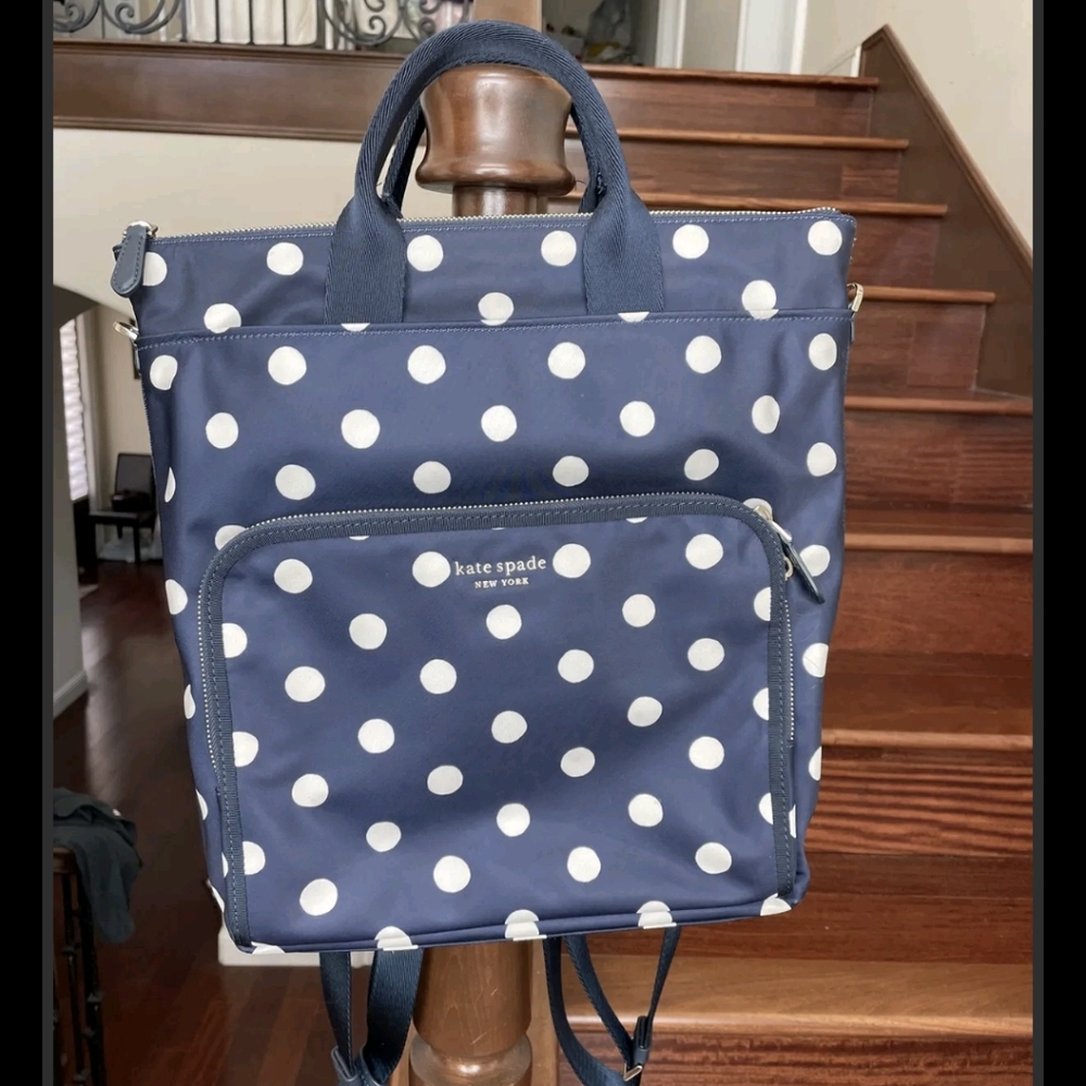 Kate Spade Polka Dot Laptop backpack